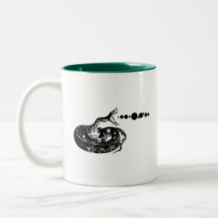 Taza Bicolor Snake Siss Planetas Espacio del Sistema Solar