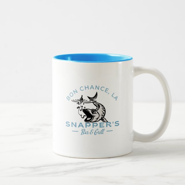Taza Bicolor Snapper's Bar & Grill Coffee Mug (Derecha)