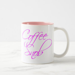 Taza Bicolor Snob del café