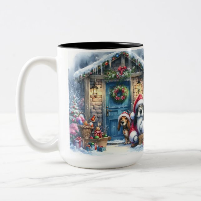 Taza Bicolor Snoop en la escala (Izquierda)