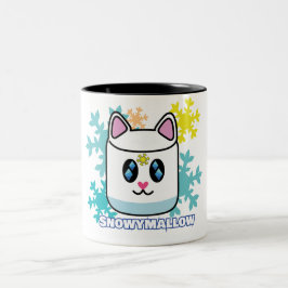 Taza Bicolor Snow Catsmallow