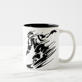 TAZA BICOLOR SNOWBOARD