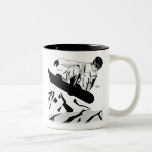 Taza Bicolor Snowboard 5