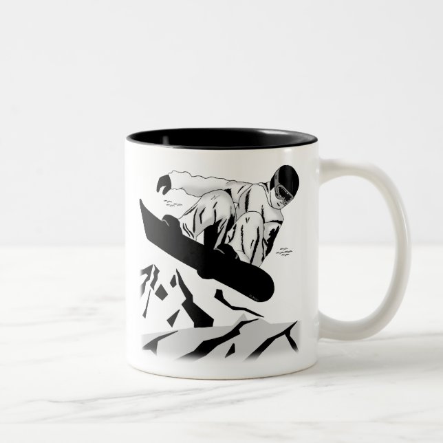 Taza Bicolor Snowboard 5 (Derecha)