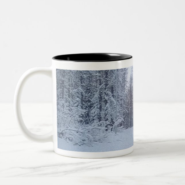 Taza Bicolor Snowy Christmas Mug (Izquierda)
