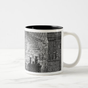 Taza Bicolor Sobre Londres - por el carril