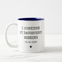 Sobreviví Personalizada a la Boda de Mi Hija
