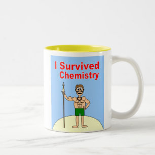 Taza Bicolor Sobreviví química