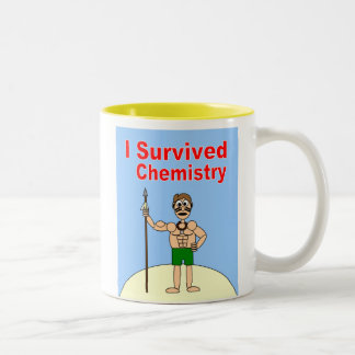 Taza Bicolor Sobreviví química