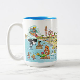 Taza Bicolor SoCal