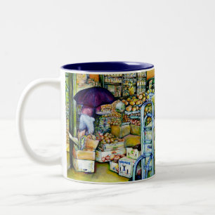 Taza Bicolor Socavar la gentrificación artística