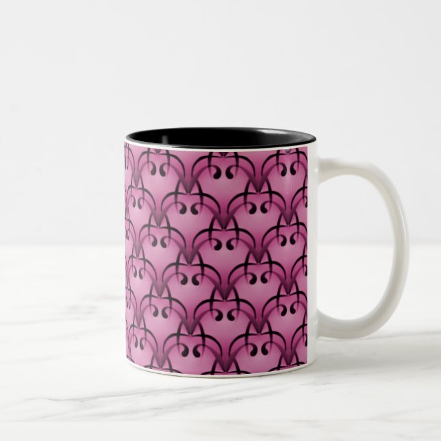 Taza Bicolor Sofisticado Bliss Mug, Pink suave (Derecha)