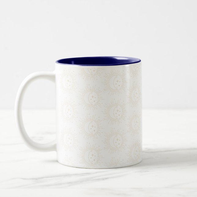 Taza Bicolor Sol y Luna (Izquierda)