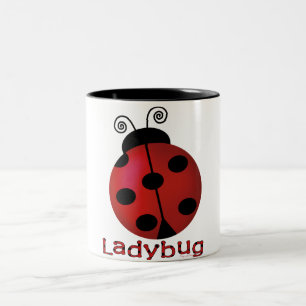 Taza Bicolor Sola mariquita