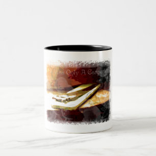 Taza Bicolor Solamente un carpintero