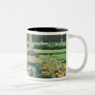 Taza Bicolor Soldados franceses conmemorativos que murieron las