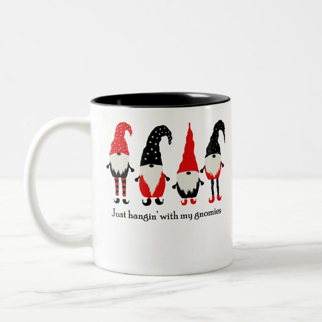 Taza Bicolor solo con mis gnomos (Izquierda)