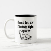 Solo Déjame Terminar Esta Búsqueda De Café Mug