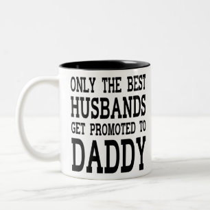 Taza Bicolor Sólo El Mejor Marido Se Promociona A Papi