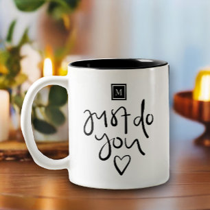 Taza Bicolor Solo monograma 
