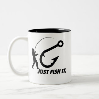 Taza Bicolor Sólo Pescalo Un Regalo Por Ella
