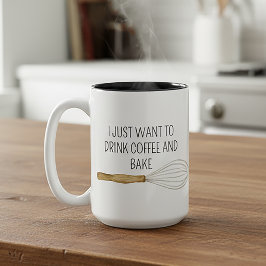 Taza Bicolor Solo quiero beber café y hacer acuarela