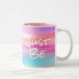Taza Bicolor Solo sé marrano acuático