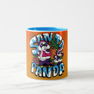 Taza Bicolor Sólo una chica que ama a los pandas, Osos Navideño
