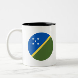 Taza Bicolor Solomon Islands Flag