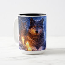 Solsticio Inspirado Lobo Cuervo y Búho