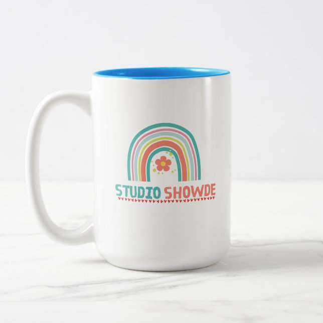 Taza Bicolor Sombra de estudio (Izquierda)