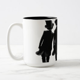 Taza Bicolor Sombrereros superiores