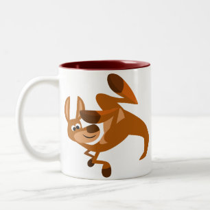 Taza Bicolor Somersault Mug del Personalizado canguro