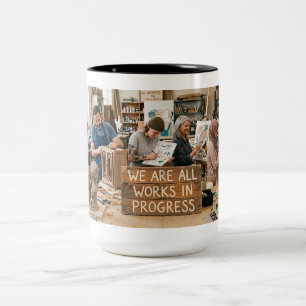Taza Bicolor Somos Todos Obras en Marcha