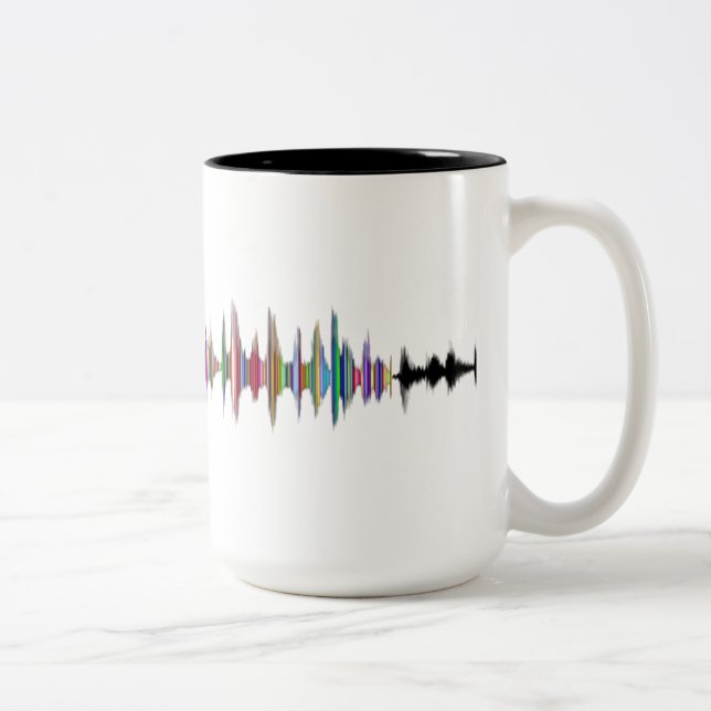 Taza Bicolor Sonido de la belleza (Derecha)