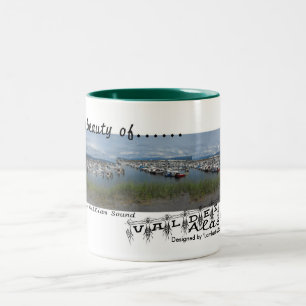 Taza Bicolor sonido de príncipe Guillermo, diseñado por