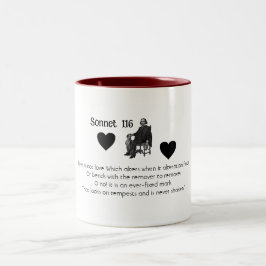 Taza Bicolor Sonnet 116 Consistency Love | Café de dos tonos