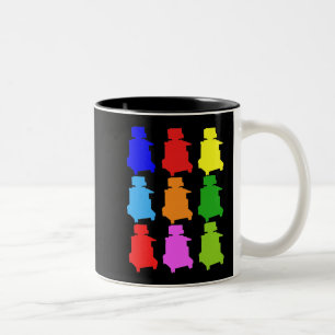 Taza Bicolor Sonographer Popart Gfits