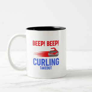 Taza Bicolor ¡Sonría! ¡Sonría! Curling Takout
