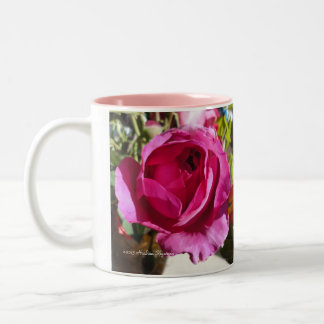 Taza Bicolor Sonrío. Usted es mi hermana