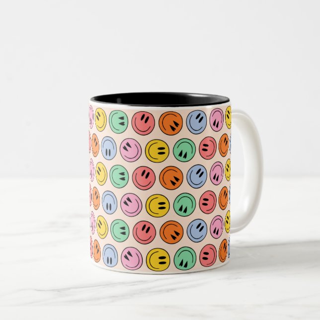 Taza Bicolor Sonrisa (Anverso derecho)