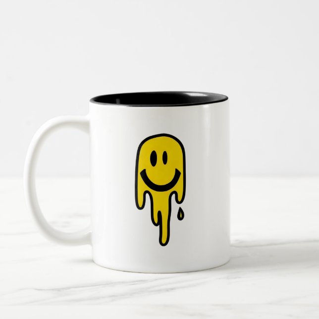 Taza Bicolor sonrisa mug (Izquierda)