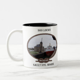 Taza Bicolor Soo Locks mug