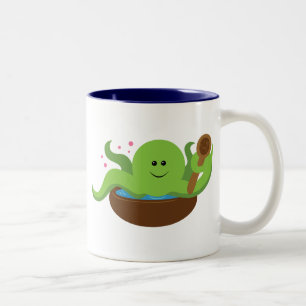 Taza Bicolor Sopa de pulpo