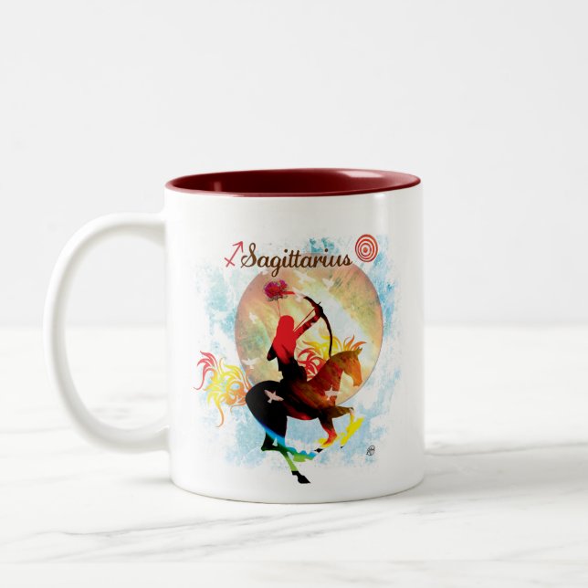 Taza Bicolor Sorbos del zodiaco (Izquierda)