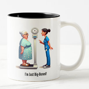 Taza Bicolor Sorprendida Escala Superior vs. Mal