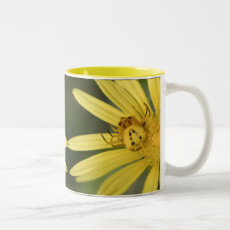 Taza Bicolor Sorpresa amarilla