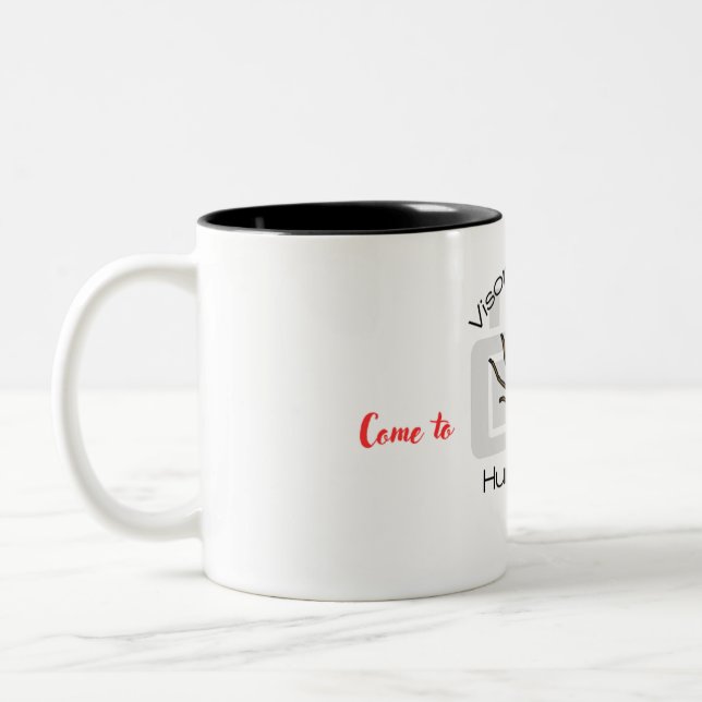 Taza Bicolor Sorpresa de visera - Mug (Izquierda)