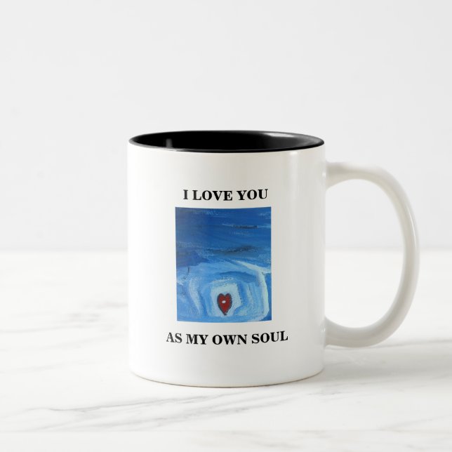 TAZA BICOLOR SOULMATES (Derecha)