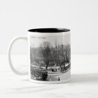 Taza Bicolor Souvenir Mug - Burdeos, Francia